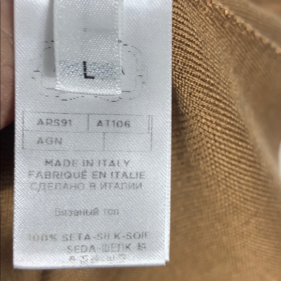 AGNONA 100% Silk Tank Top - Picture 4 of 4